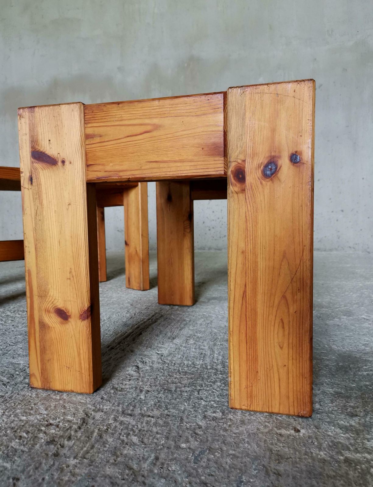 photo for sale A Pair Of Axel Einar Hjorth Manner Solid Pine Side Tables, Sweden 1930s