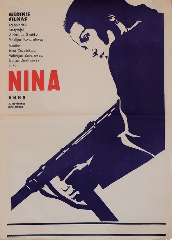 Nina   Original Soviet Lithuanian Poster | 1972