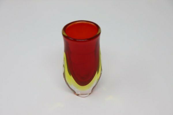 Small Art Glass Vase Attributed To Flavio Poli For Seguso, 1960s photo furniture