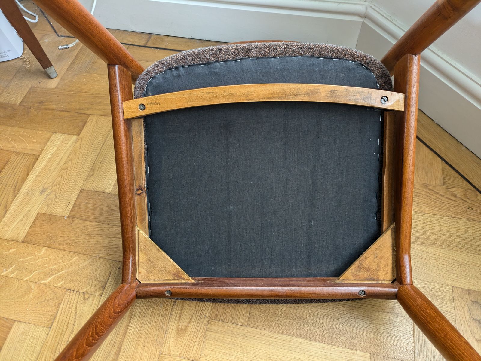 Johannes Andersen Udulm Mobelfabrik Teak Samcom Chair Johannes Andersen Udulm Mobelfabrik Teak Samcom Range photo vinterior