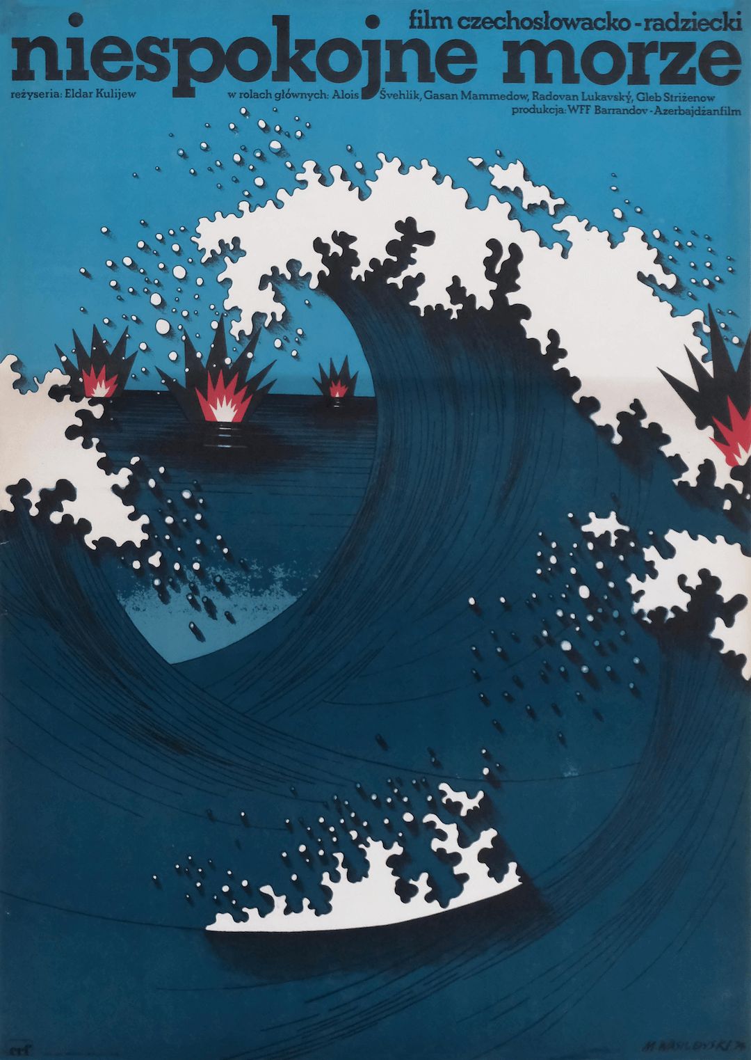 The Restless Sea   Original Poland Poster | 1974