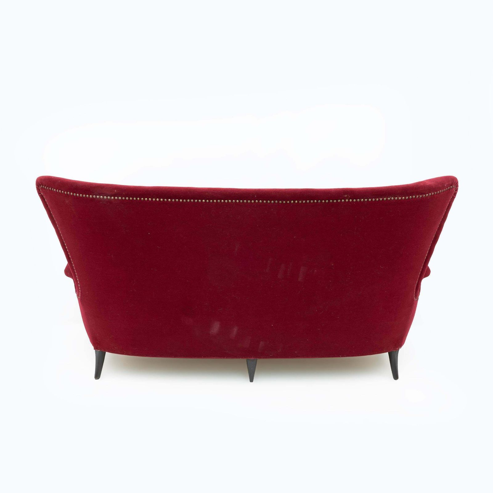 Gio Ponti Art Dèco Italian Sofa From Hotel Bristol Merano, 1950s photo vintage