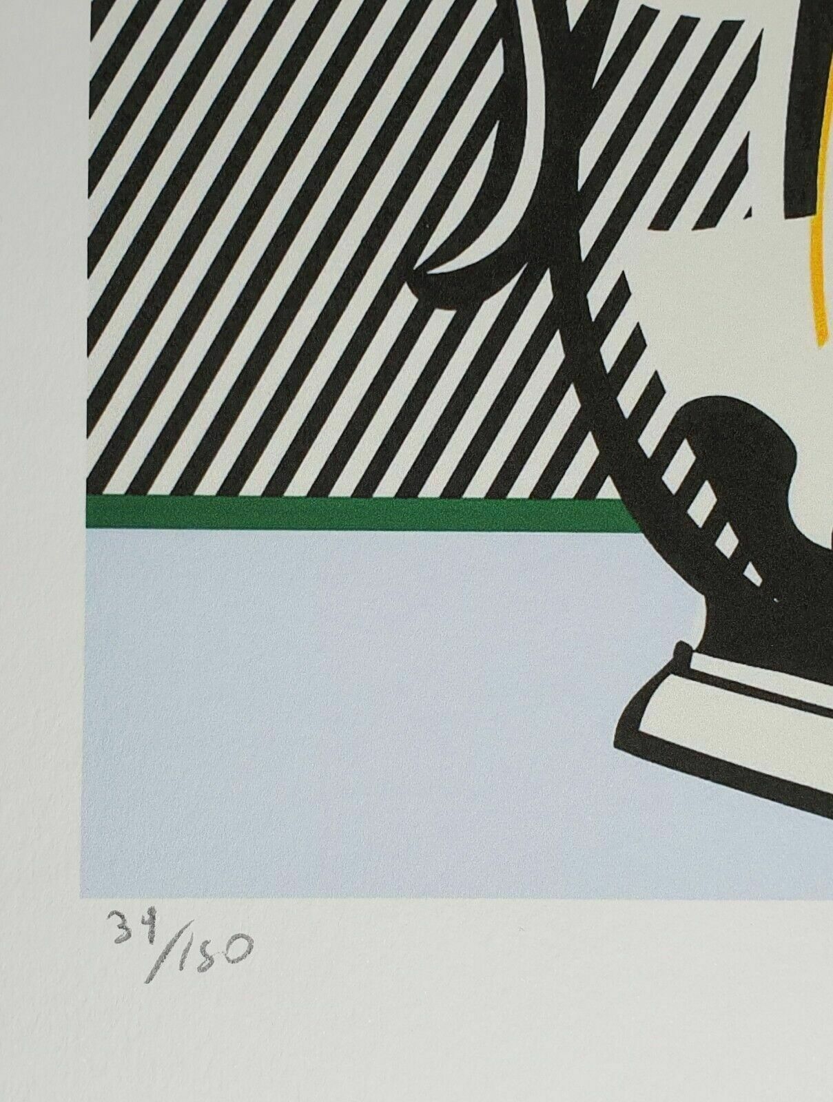 Roy Lichtenstein, Still Life With Pitcher And Flowers, Plate Signed Lithograph photo for sale