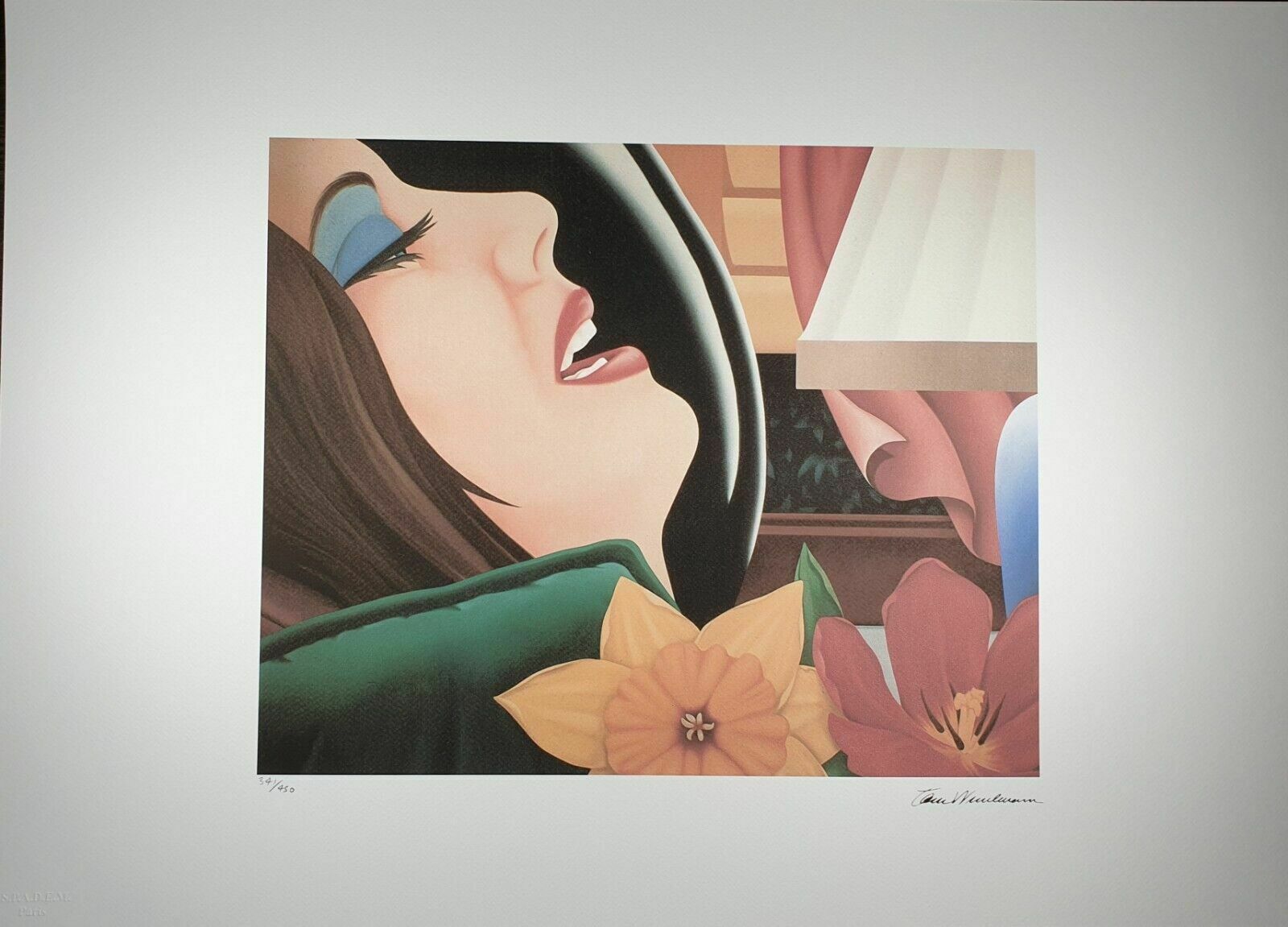 Tom Wesselmann, Bedroom Painting #40, Plate Signed Lithograph photo Art