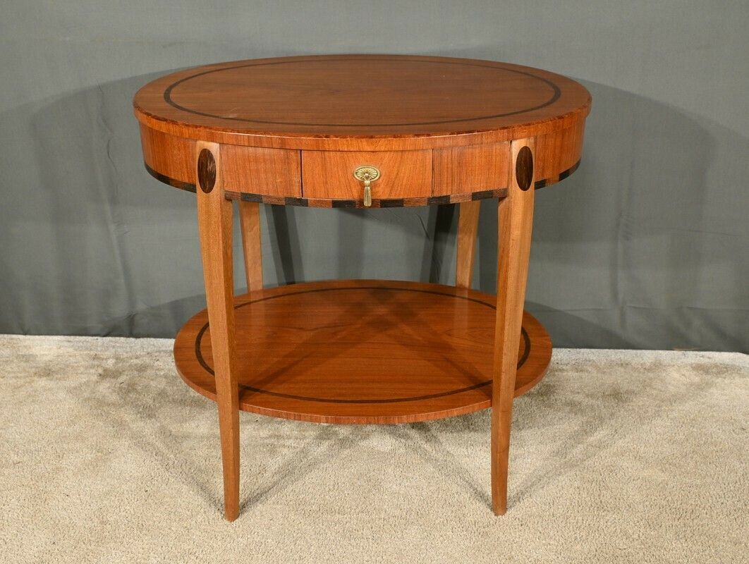 Mahogany And Rosewood Gueridon Table, Art Deco – 1930