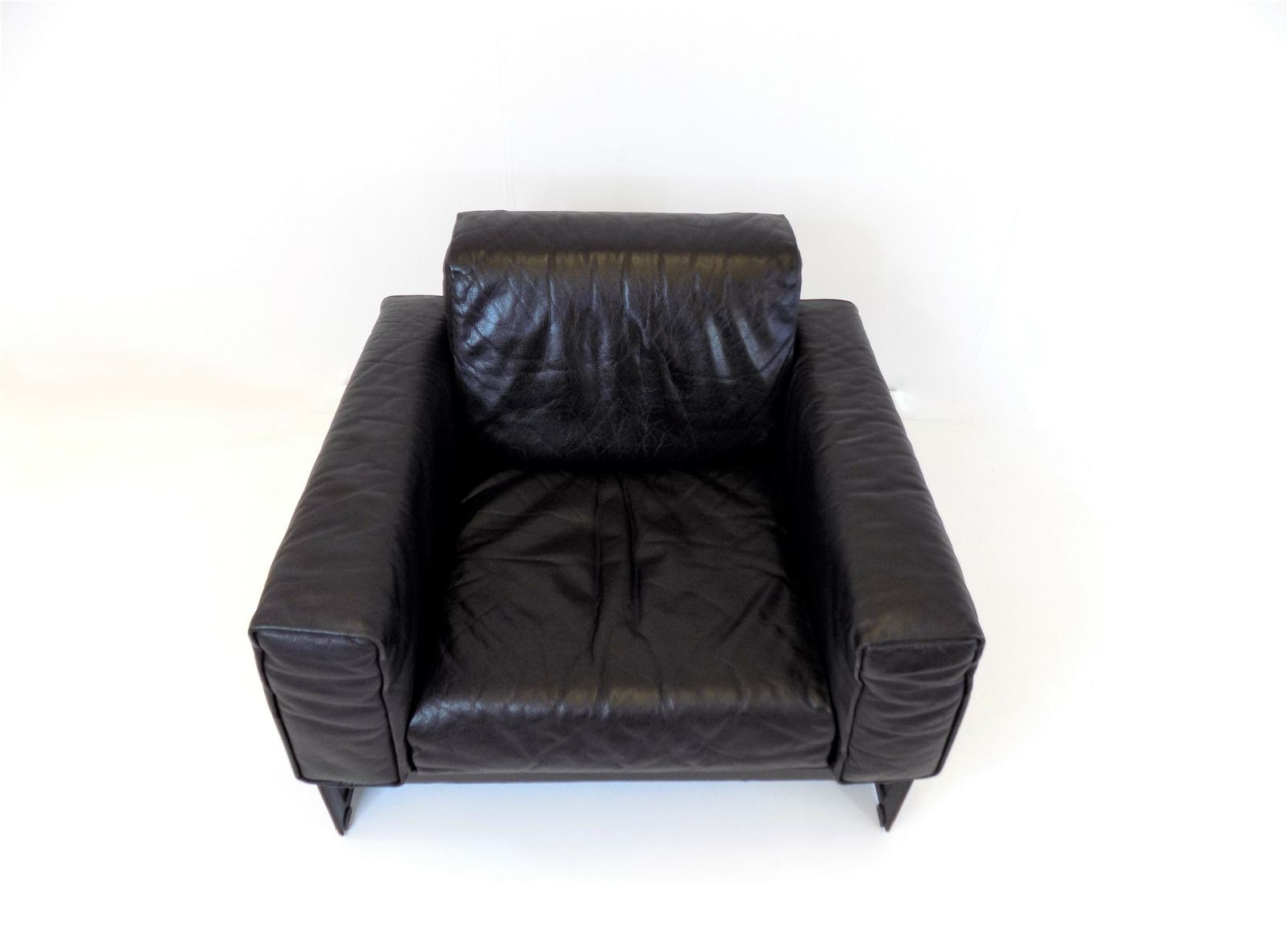 Matteo Grassi Korium Km 3 1 Leather Lounge Chair By Tito Agnoli, 1980 photo Furniture