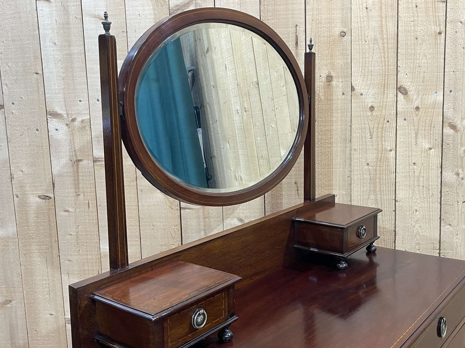 photo buy English Dressing Table From The 1930s In Mahogany