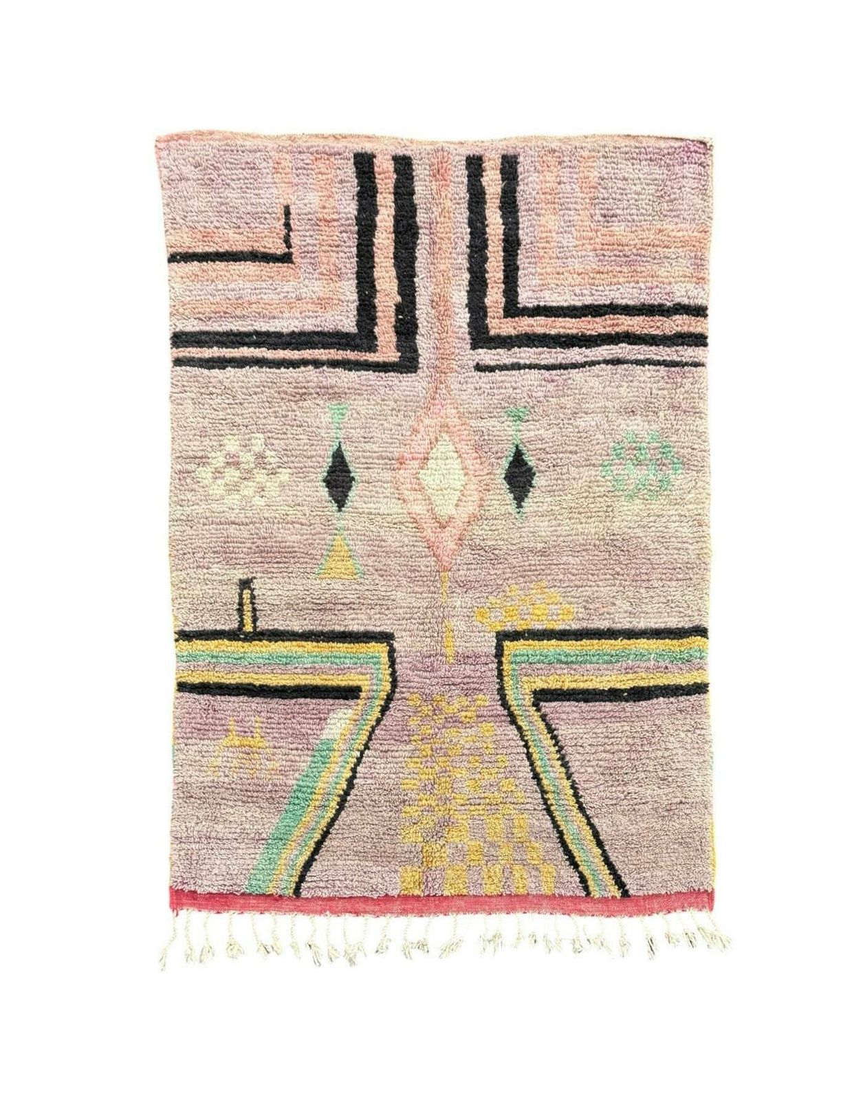 Authentic Moroccan Berber Rug 165x250 Cm   Handwoven Carpet For Bohemian Interiors, Tribal Area Rug   Ethnic Boho Rug   Moroccan Rug photo furniture