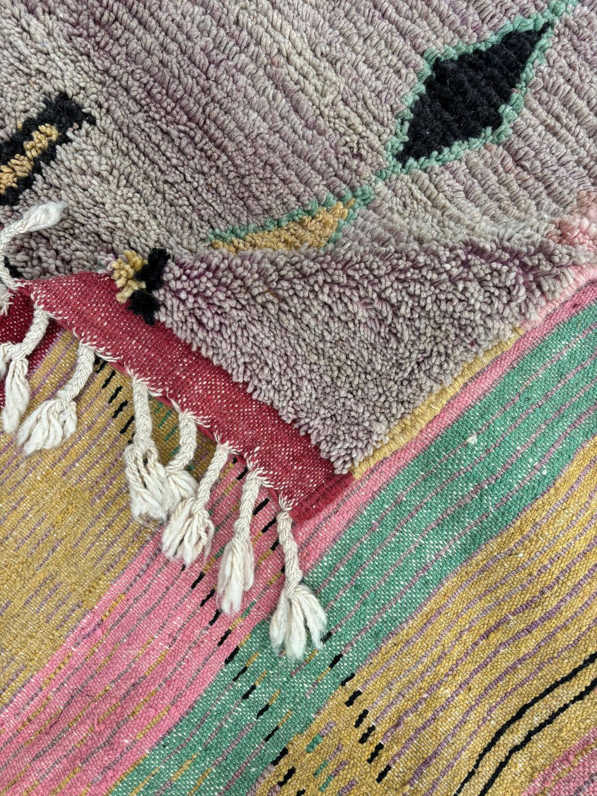 photo for sale Authentic Moroccan Berber Rug 165x250 Cm   Handwoven Carpet For Bohemian Interiors, Tribal Area Rug   Ethnic Boho Rug   Moroccan Rug