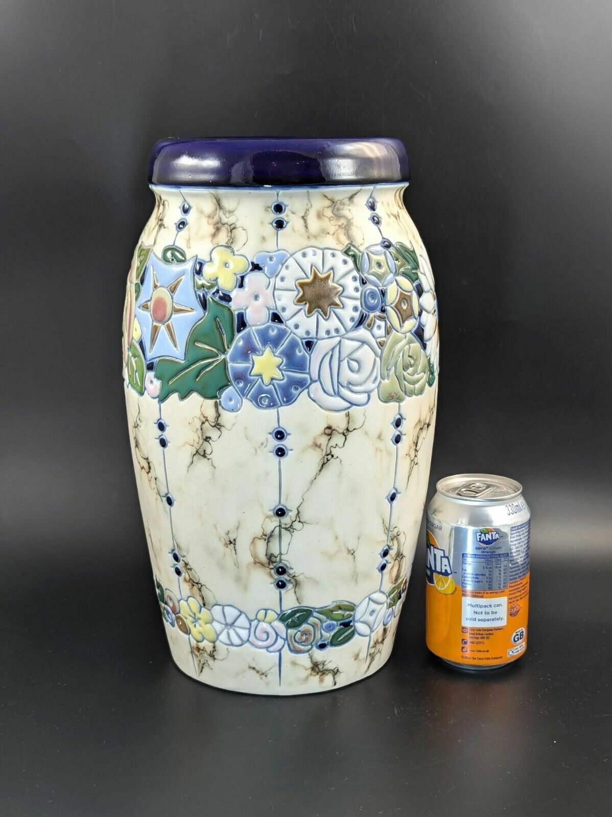photo for sale Amphora Ceramic Vase In The Art Deco Style. Made In Czechoslovakia, с. 1920