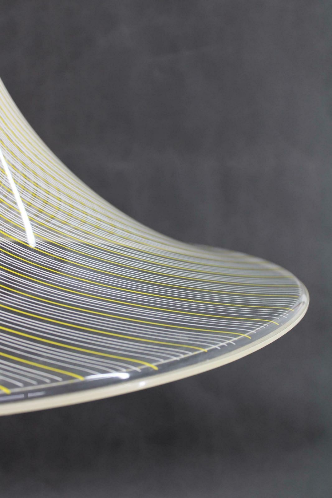 1970s  Guzzini "Trumpet" Pendant Lamp By Meblo, Italy photo Lighting