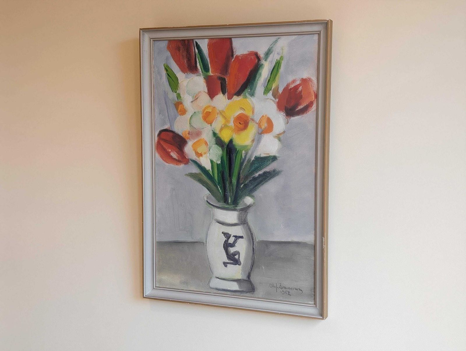 Olof Zimmerman, Spring Bouquet, 1952 photo for sale