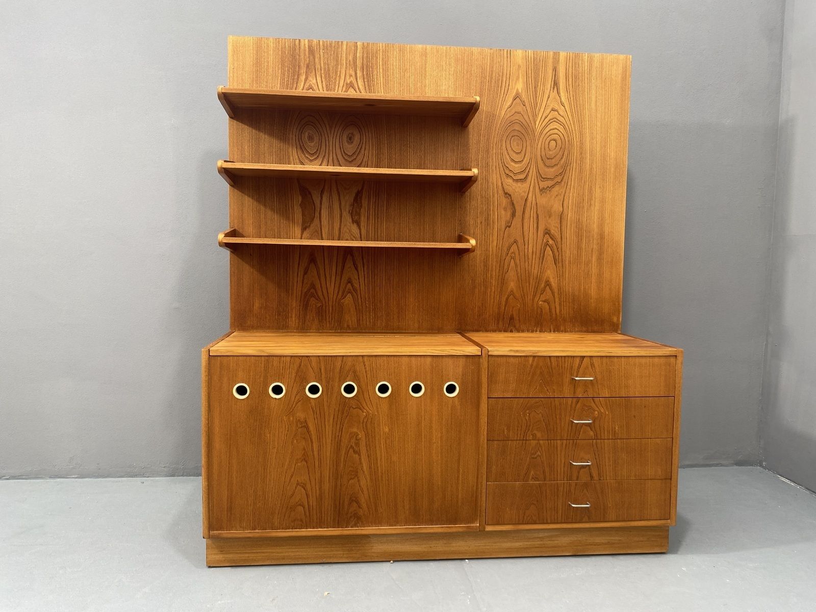 Mid Century Wall Shelf System By český Nábytek, 1960's, Czechoslovakia photo furniture