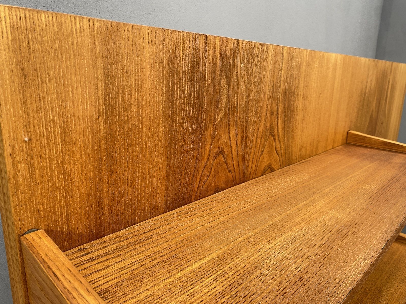 Furniture Mid Century Wall Shelf System By český Nábytek, 1960's, Czechoslovakia photo