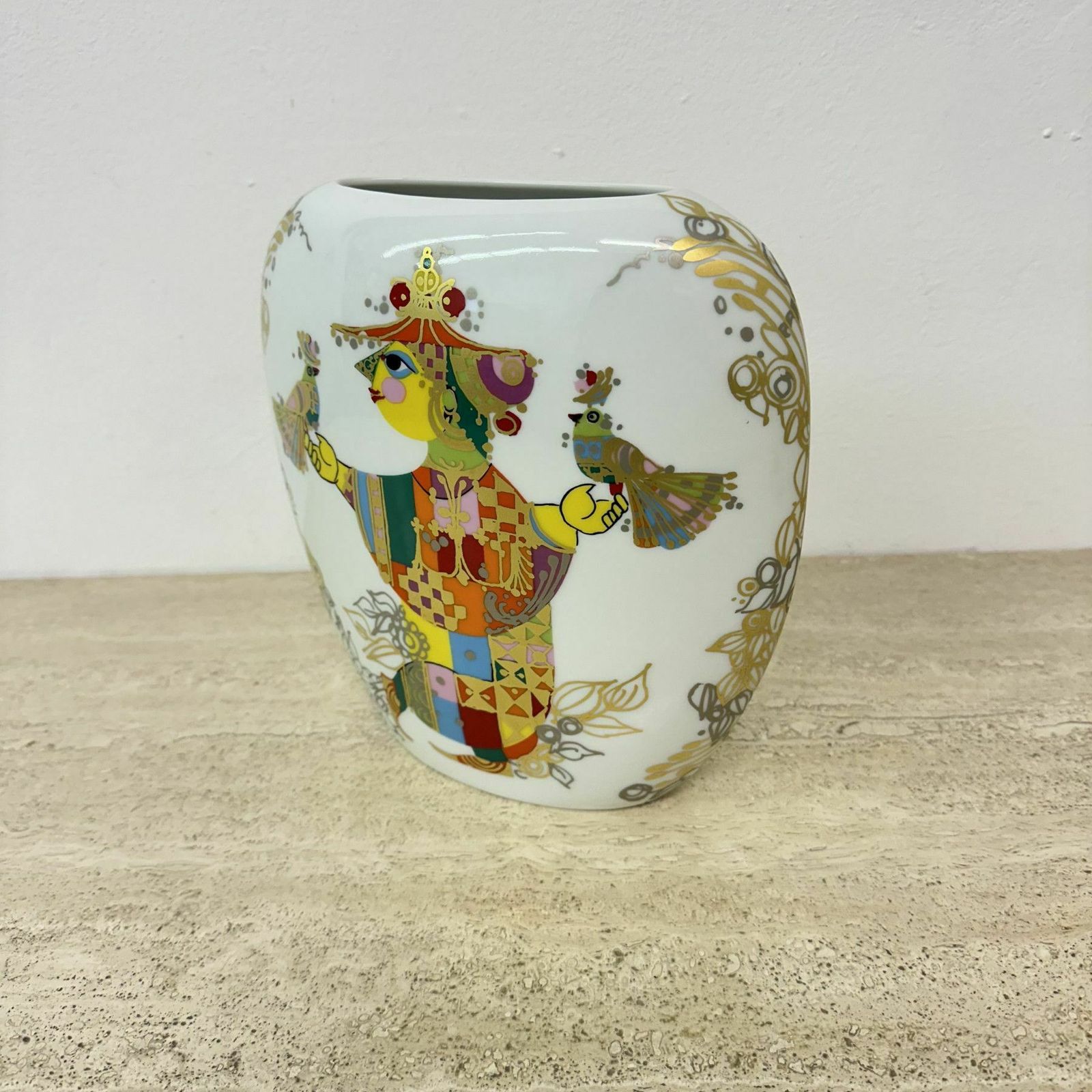 Björn Wiinblad For Rosenthal Vase , 1970s photo for sale