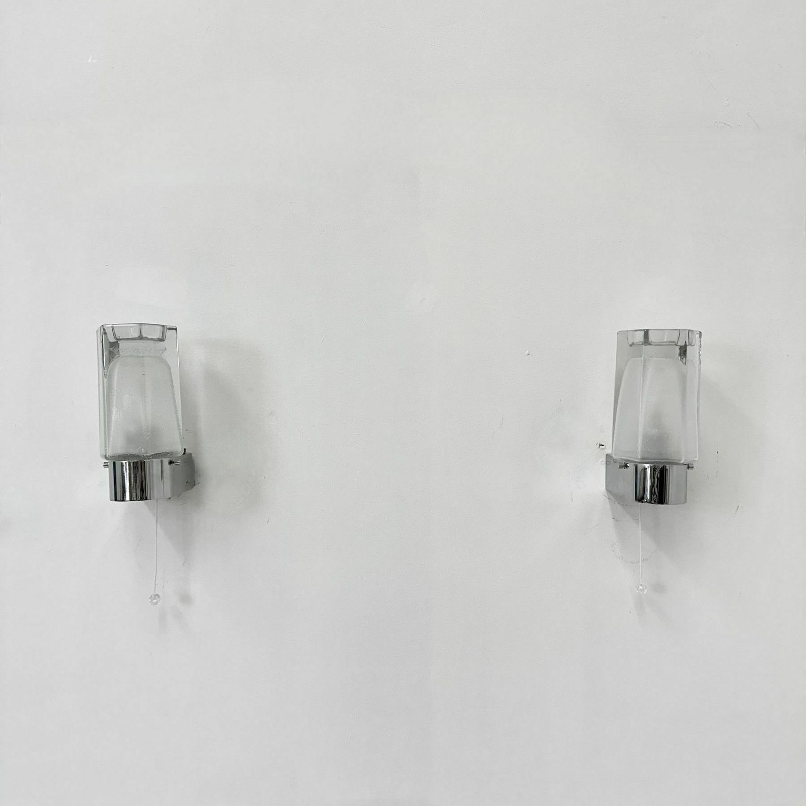 Set Of 2 Limburg Glashütte Wall Lamps Sconce , 1970s