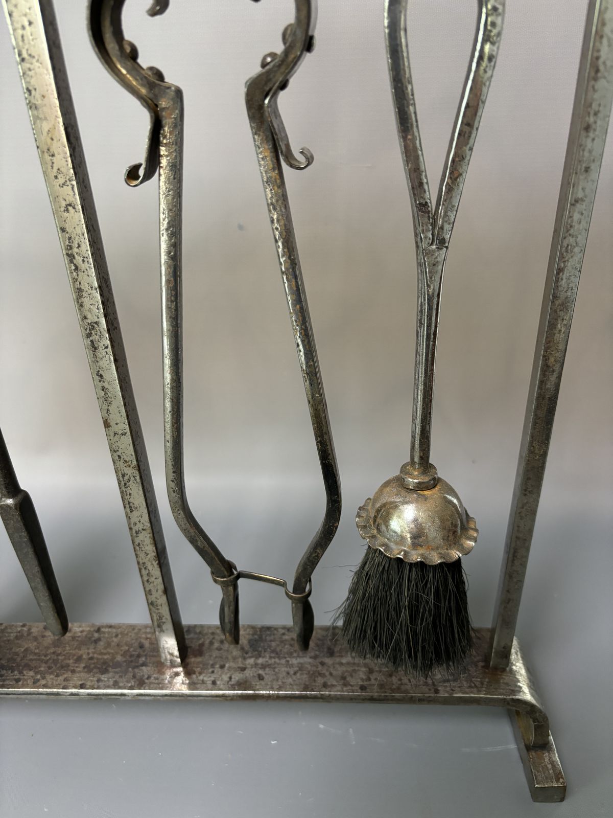 Arts & Crafts 'Estate Made' Fireside Tools photo buy