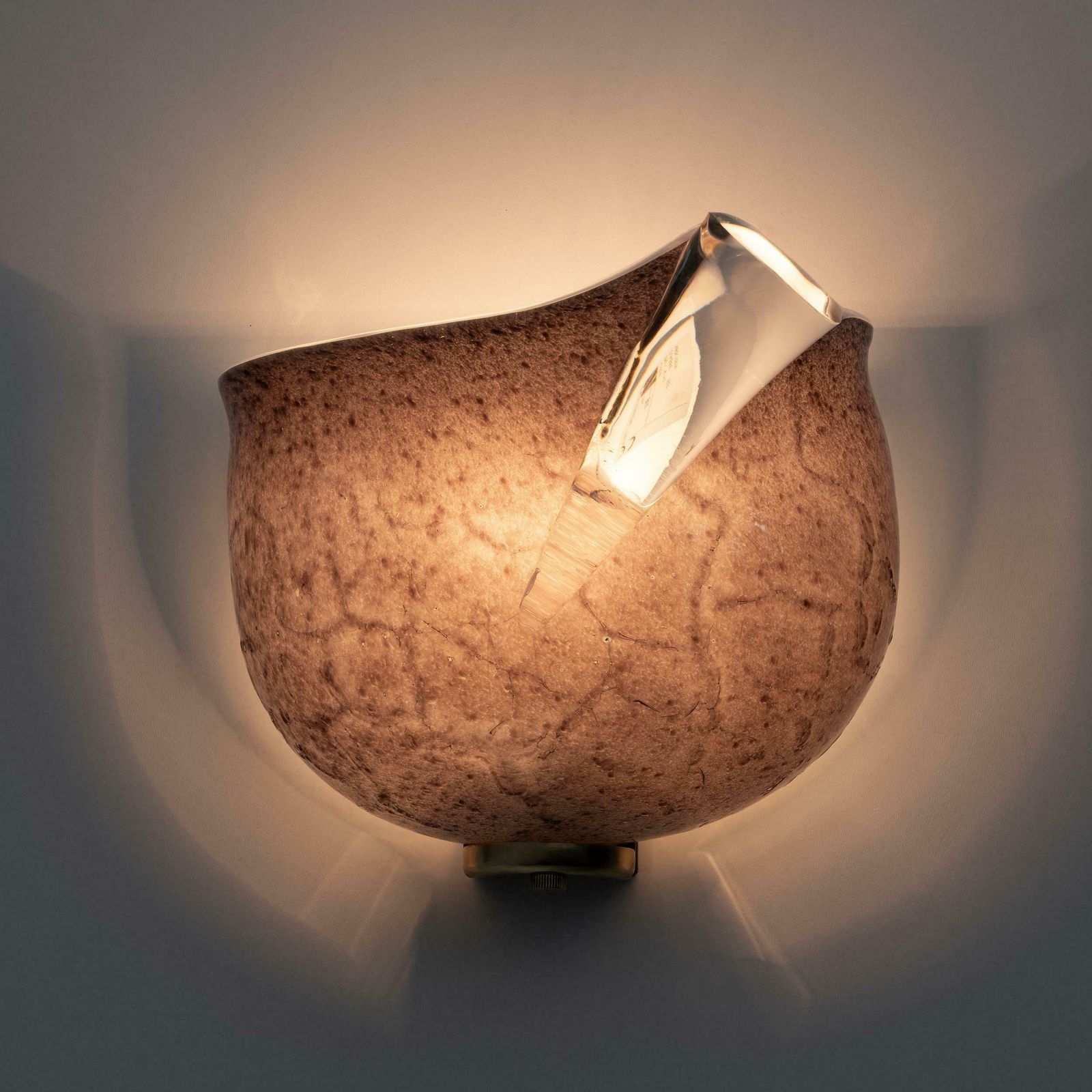 Pair Of Mila Schon Modern Italian Murano Glass Sconces For Zonca, 1980s photo Lighting