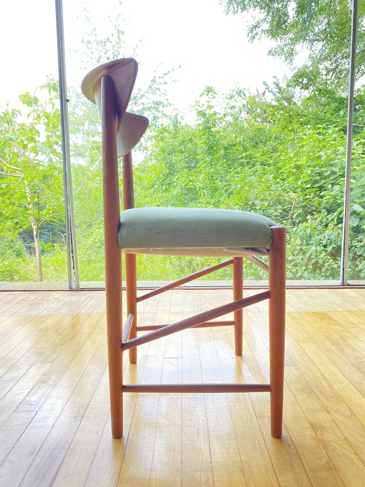 899.0 Pair Of Danish Mid Century Modern Teak Model 316 Dining Chairs Peter Hvidt & Orla Mølgaard Nielsen For Søborg Møbelfabrik   1955 photo