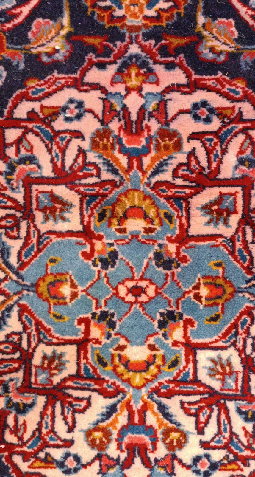 Handmade Round Rug Doormat Oriental Circular Interior Carpet Mat Entrance Way photo Textiles