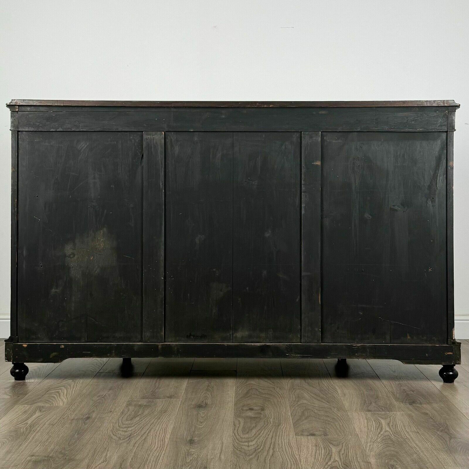 Antique 19th Century Finest Quality Inlaid Credenza Burr Walnut photo vinterior