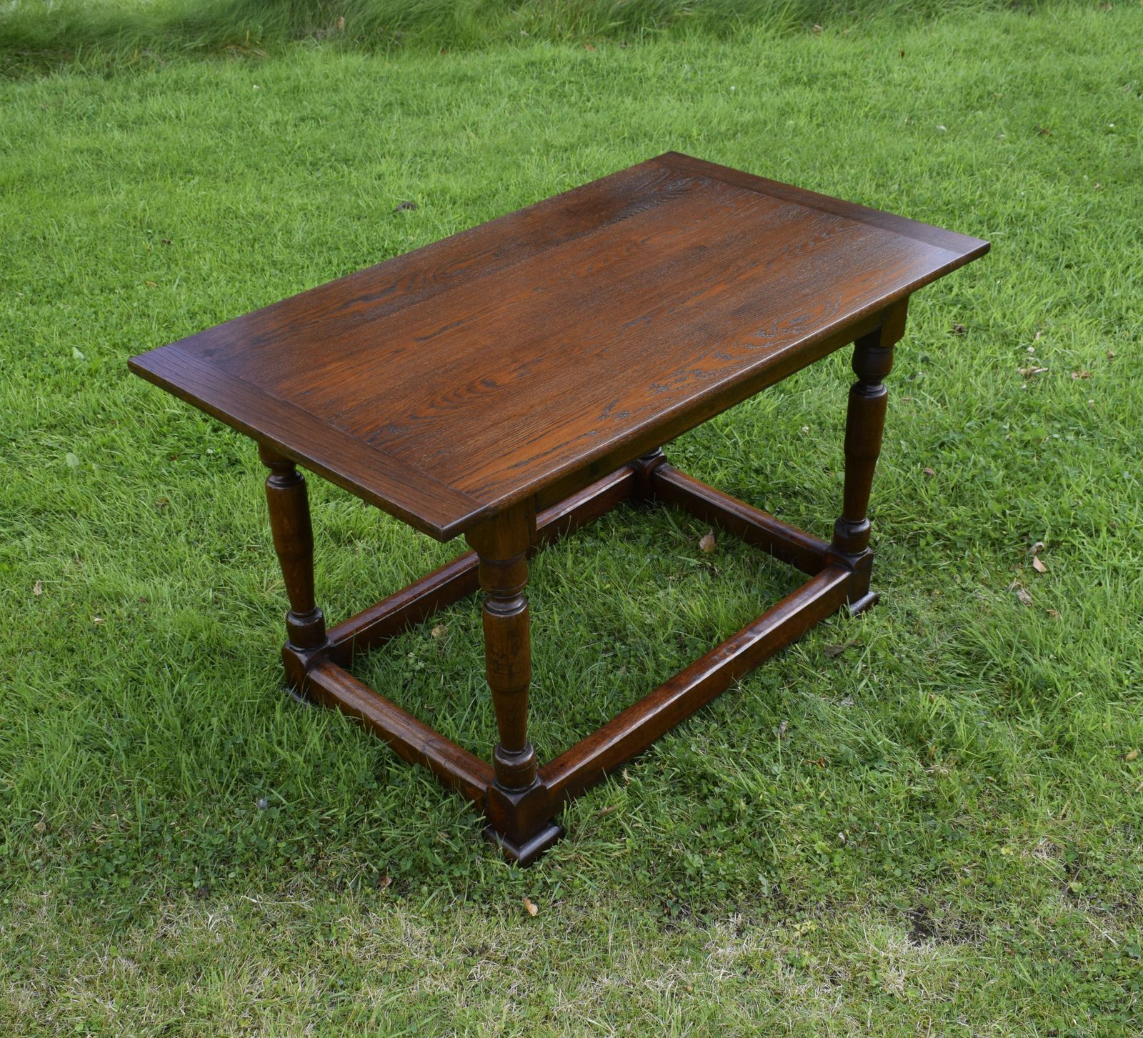 Oak Refectory Dining Table, 1700s photo vintage