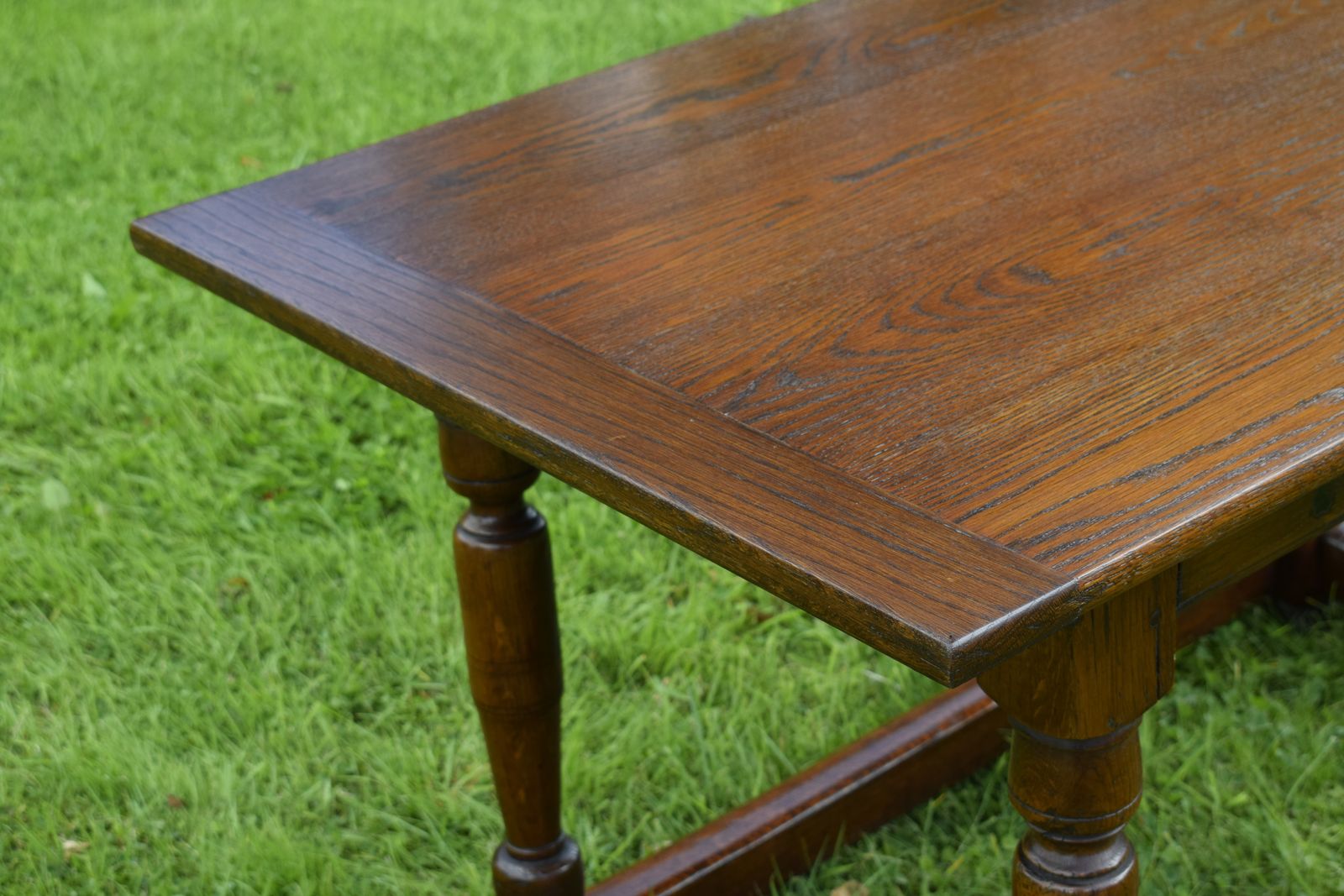 Furniture Oak Refectory Dining Table, 1700s photo