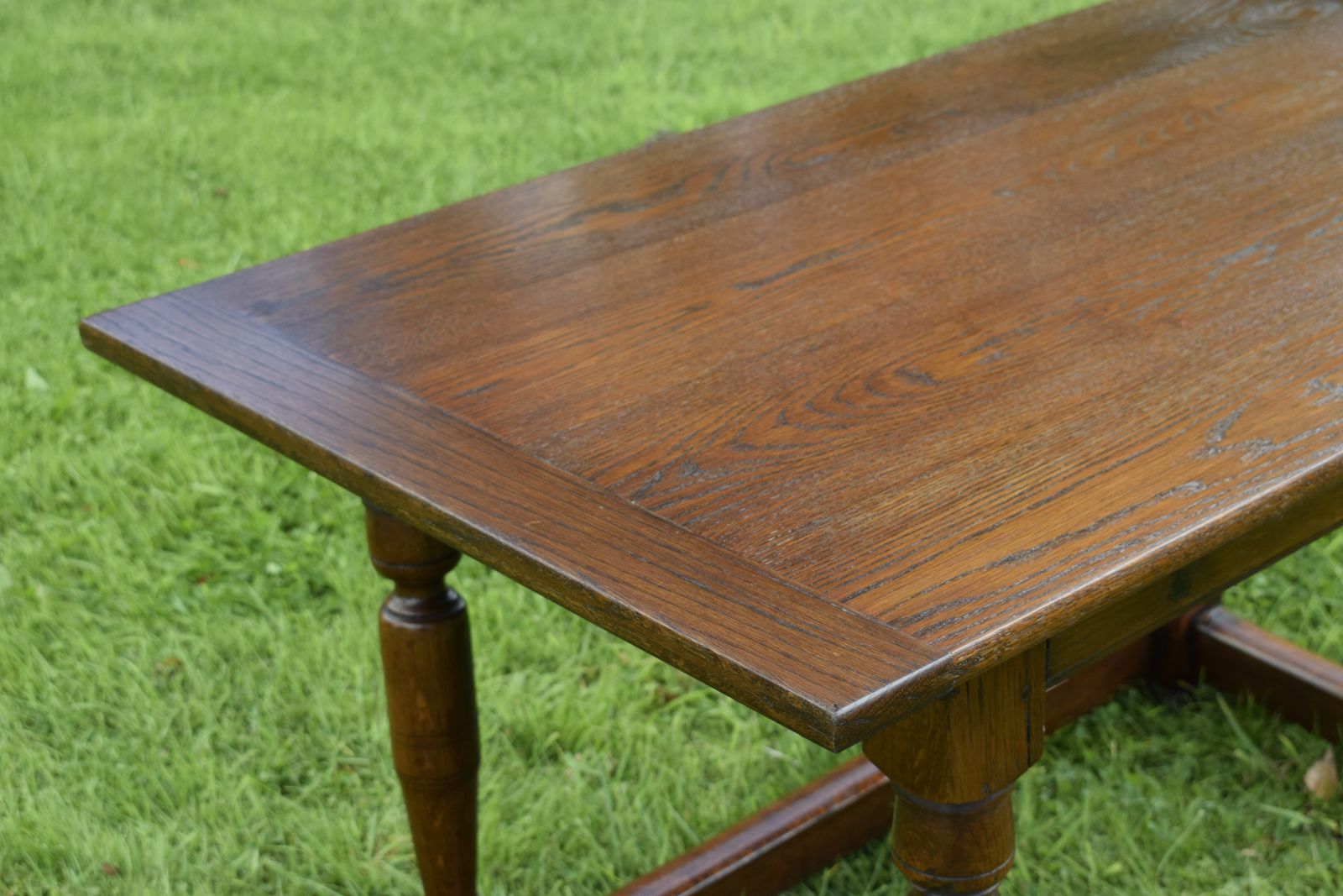 photo vintage Oak Refectory Dining Table, 1700s