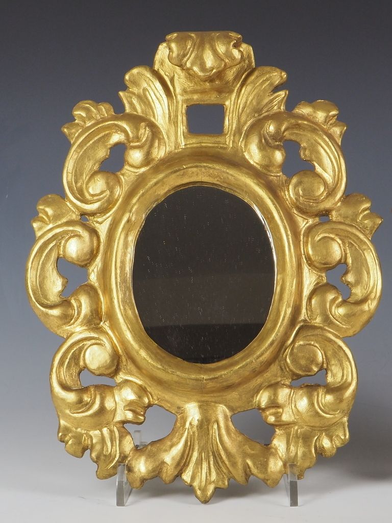 Antique Pair Of Venetian Giltwood Wall Mirrors photo Home Decor