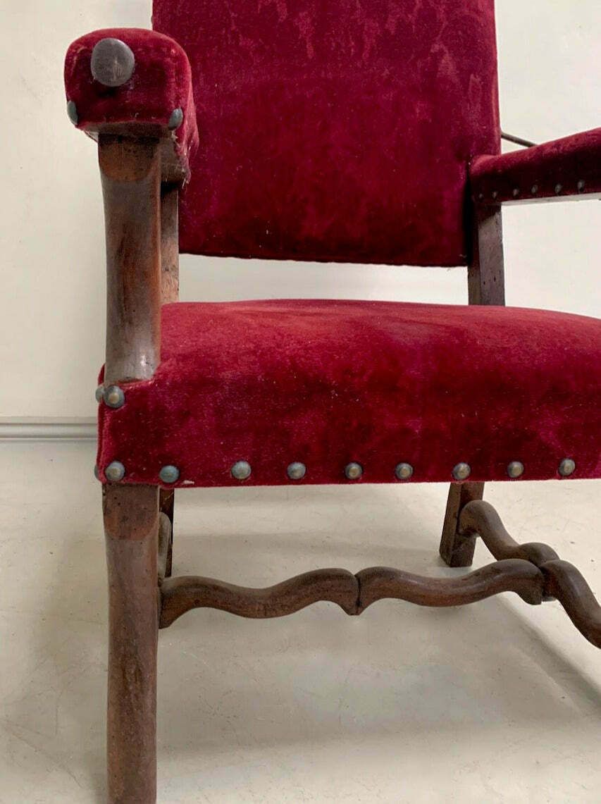 Mid 1800's Reclining Armchair 'As Is' photo buy