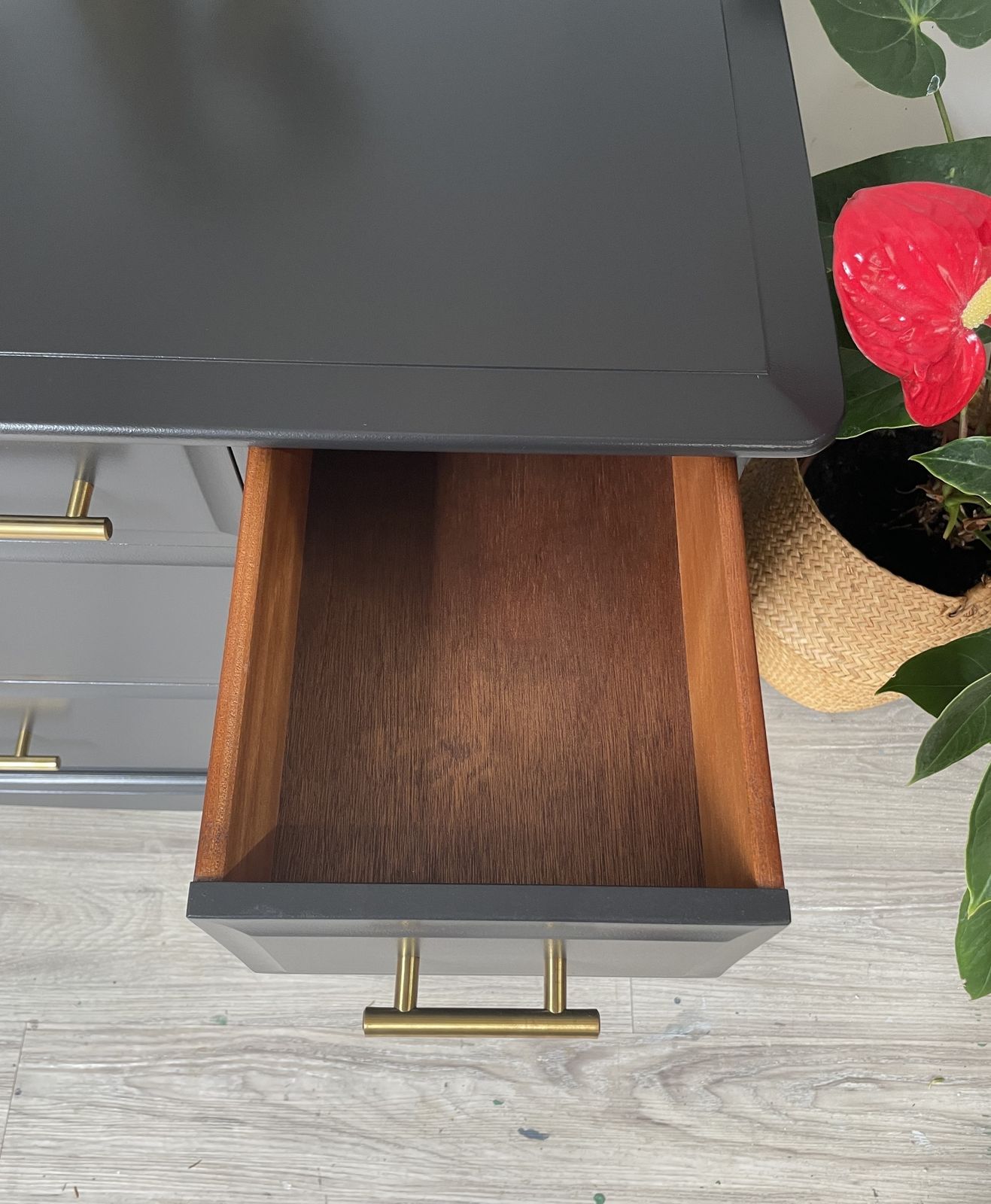 photo for sale Stag Minstrel 3 Over 2 Chest Of Drawers Black