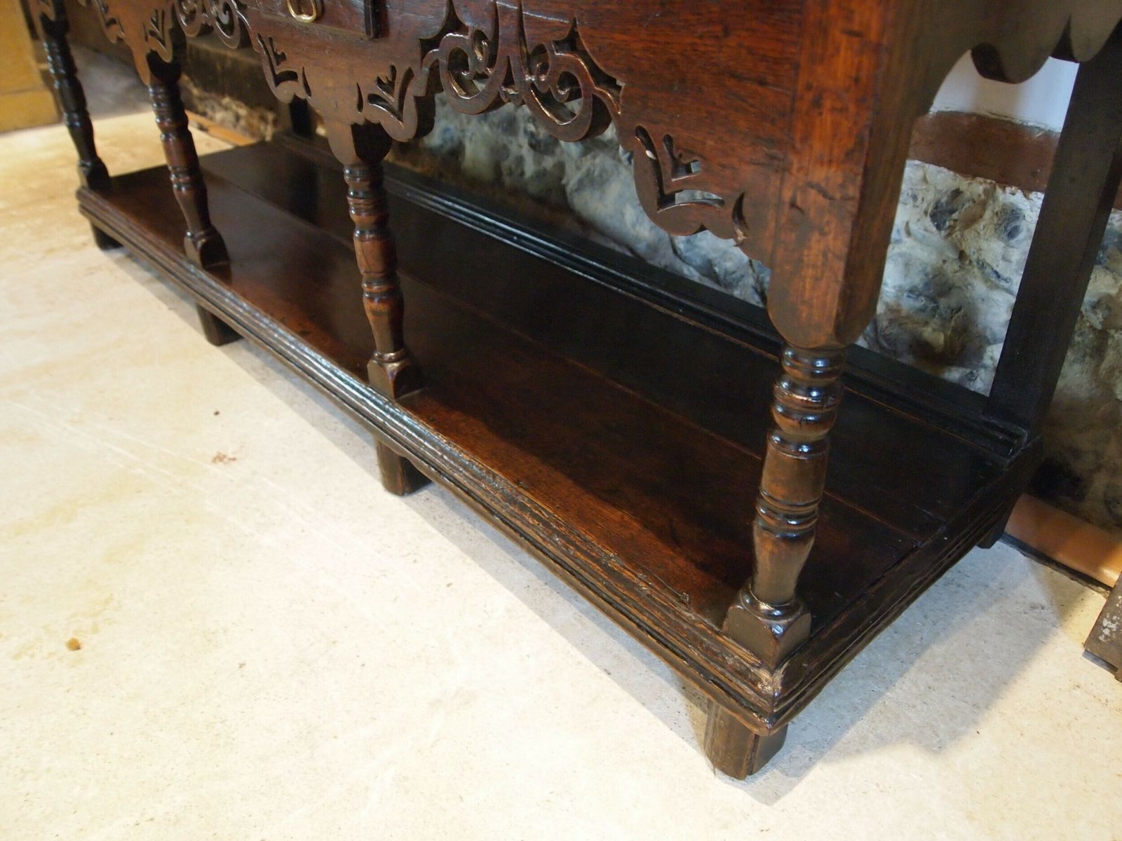 Dresser Exceptional Rare Glamorgan Welsh Oak C1770 photo vinterior