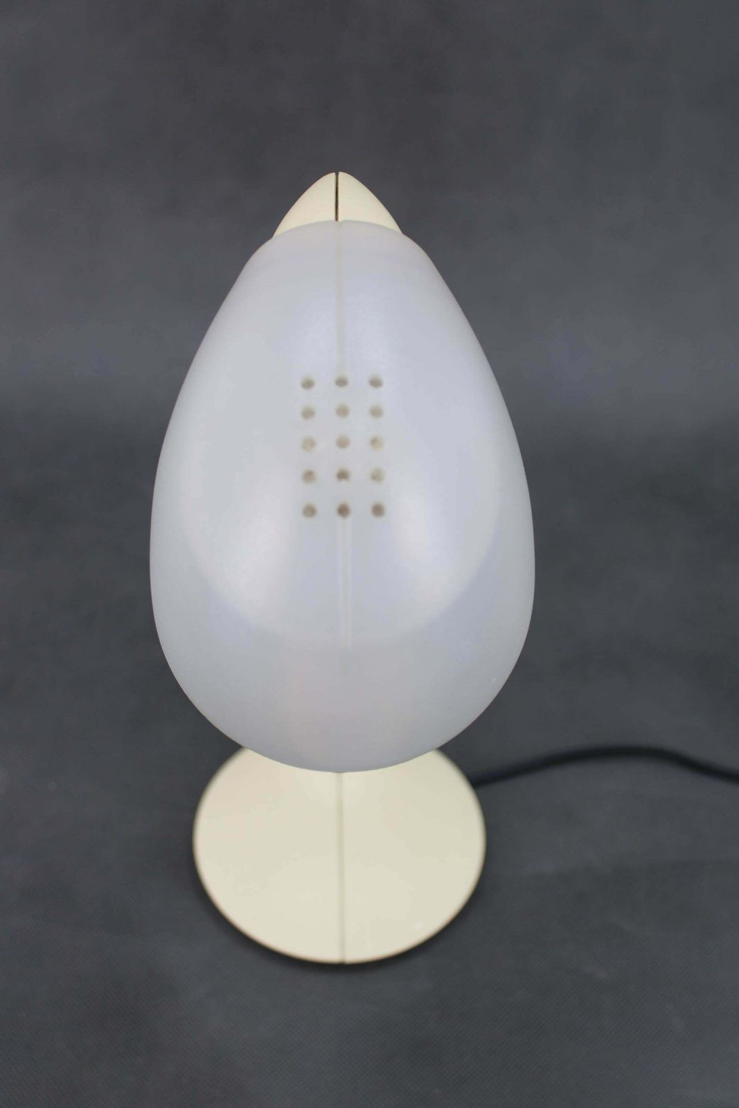 photo furniture 1970s Pair Of Veneta Lumi Table Lamps  Model Virgola, Italy