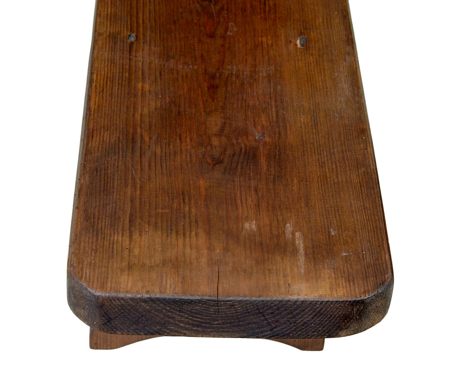 Pair Of Large Early 20th Century Scandinavian Pine Benches photo furniture