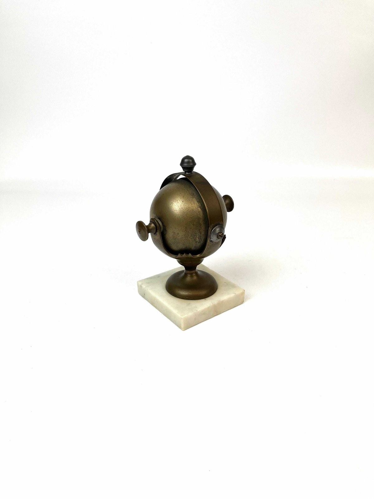 Rare Art Deco Hotel Bell Ball Shaped Antique Reception Bell Germany 1920 photo 250.0