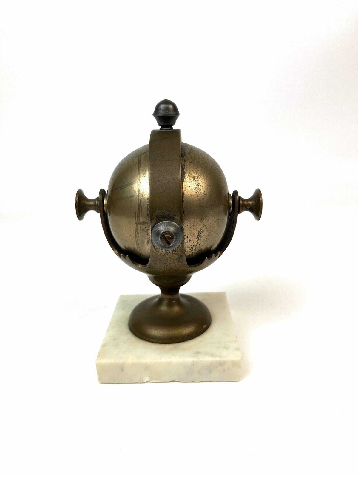Rare Art Deco Hotel Bell Ball Shaped Antique Reception Bell Germany 1920 photo buy