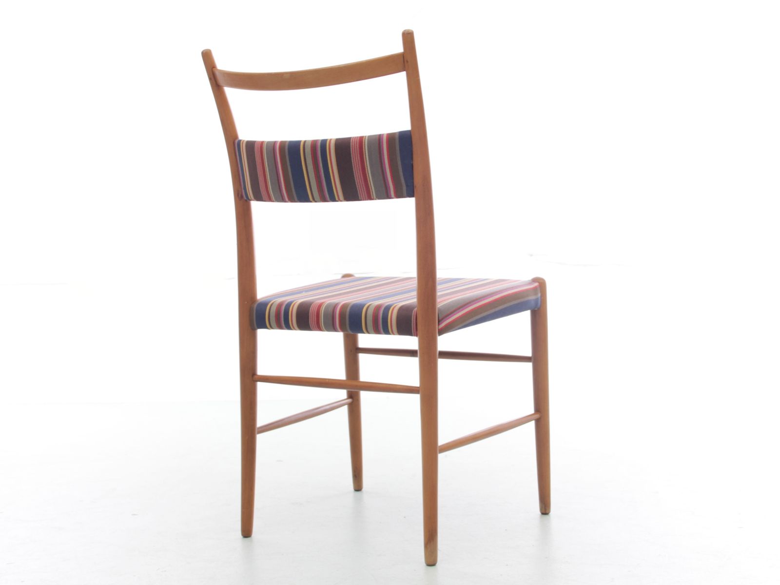Mid Century Modern Scandinavian Set Of 4 Chairs By Yngve Ekström. photo for sale