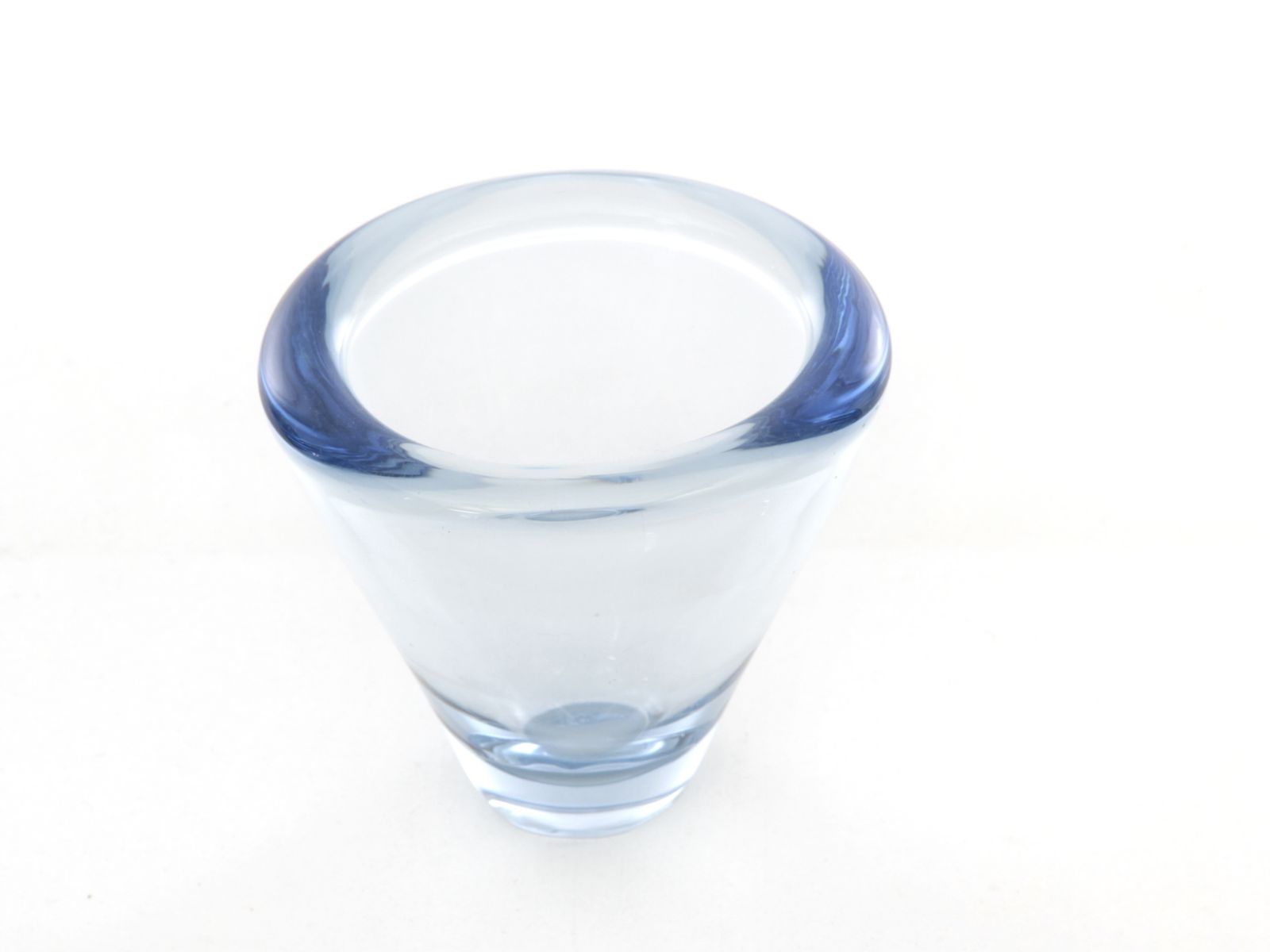 Mid Century Modern Scandinavian Vase In Glass By Per Lütken photo Home Decor
