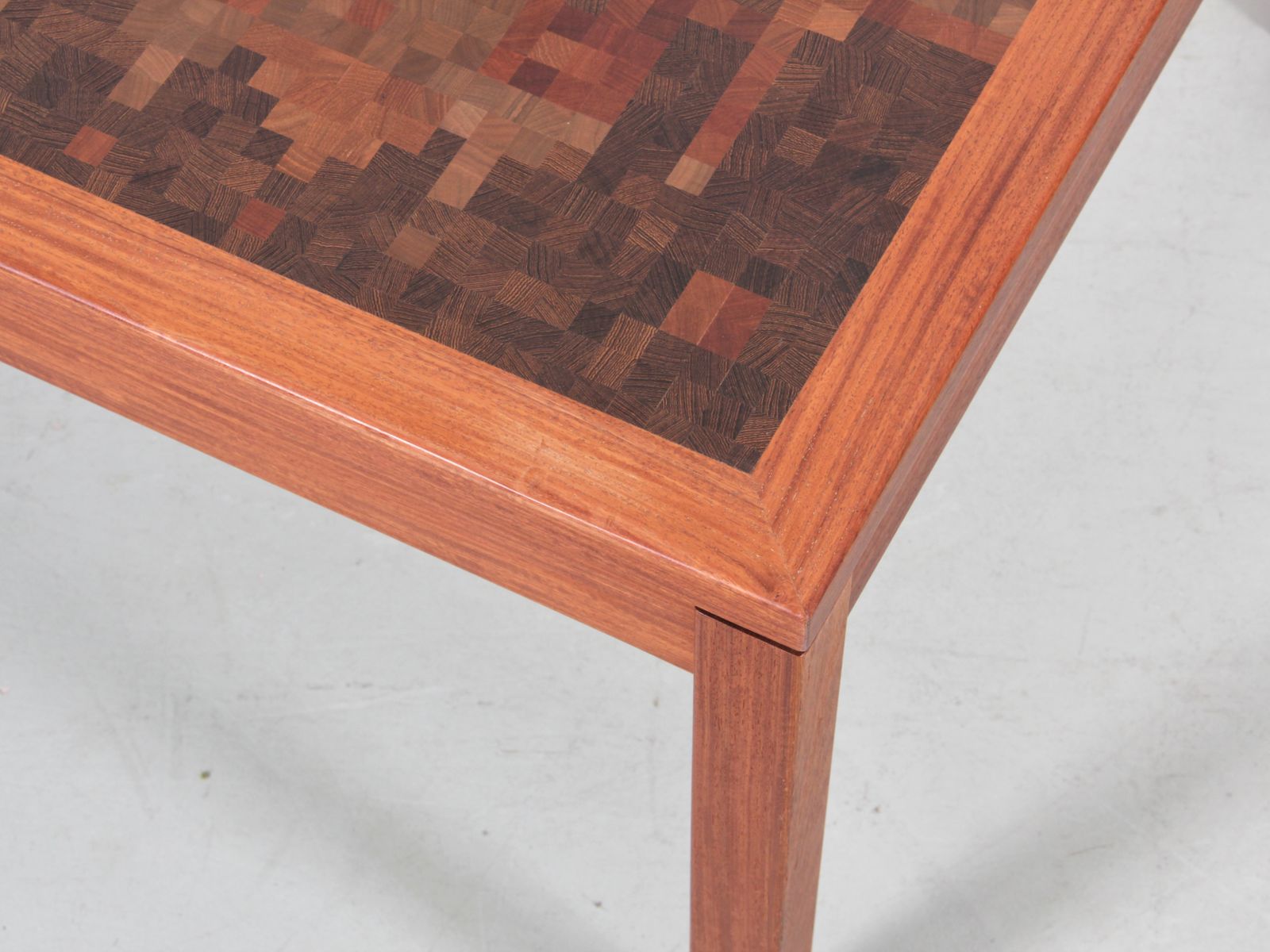 Mid Century Modern Scandinavian Large Coffee Table In Teak By Rolf Middelboe & Gorm Lindum photo for sale