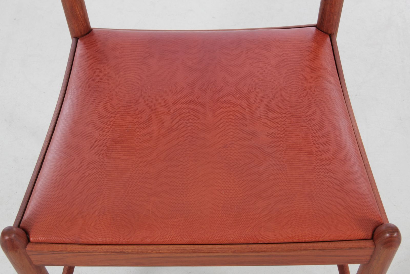Mid Century Modern Scandinavian Set Of 6 Dining Chairs In Teak By H. Vestervig Eriksen photo buy