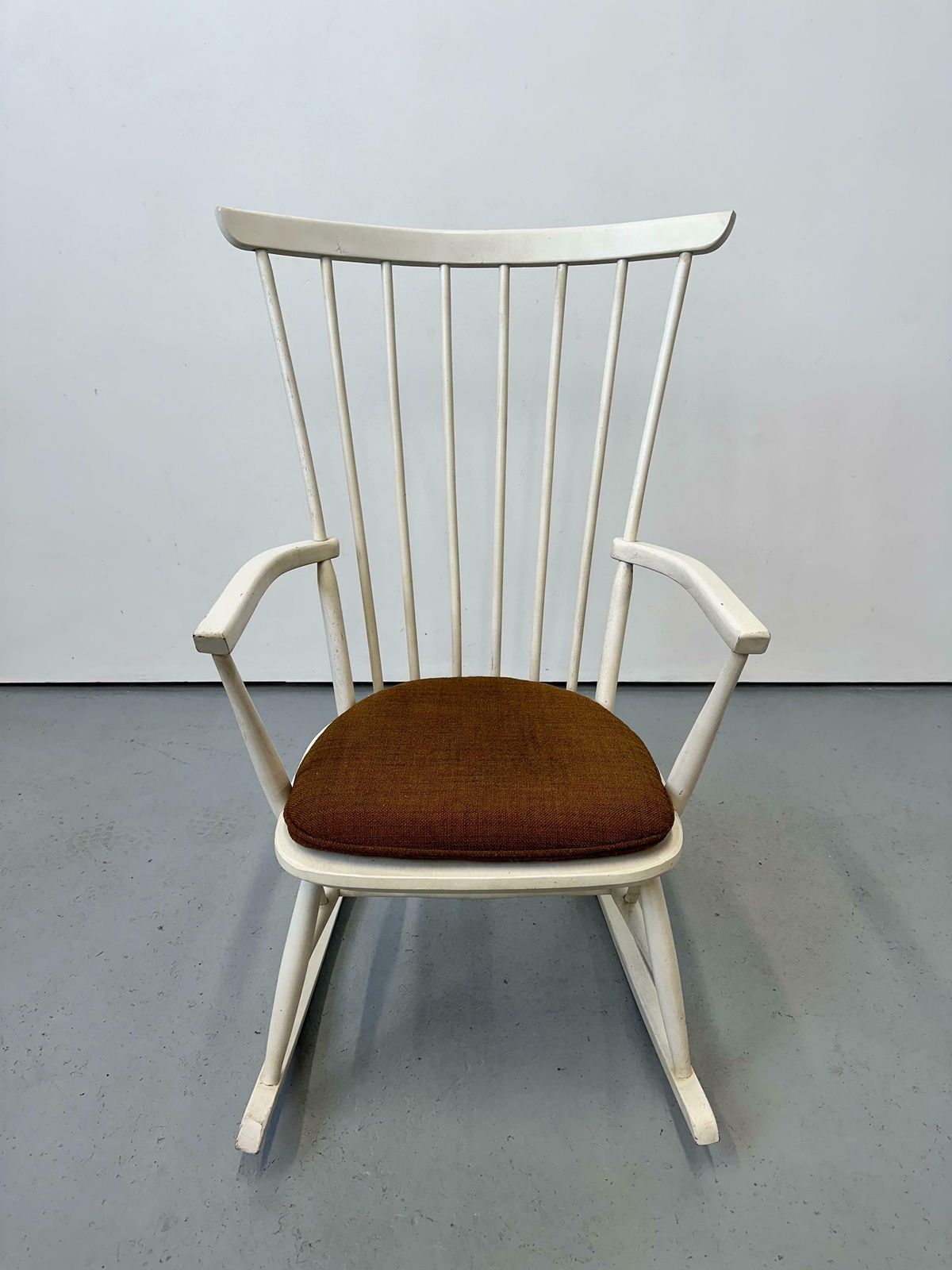 Vintage 1960s Swedish Danish Rocking Chair. Lena Larsson Nesto. Scandi Mid Century photo furniture