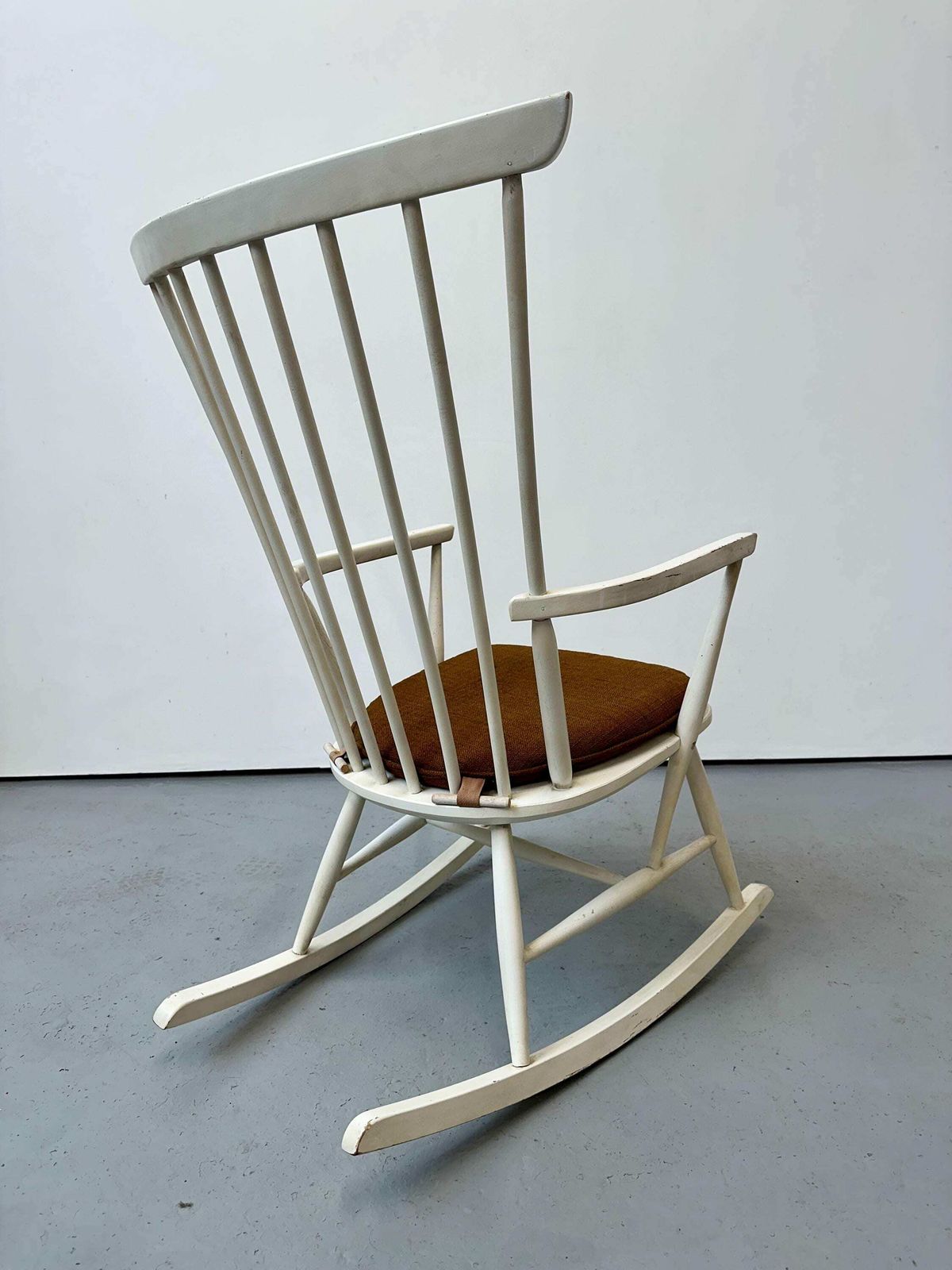 Vintage 1960s Swedish Danish Rocking Chair. Lena Larsson Nesto. Scandi Mid Century photo Furniture