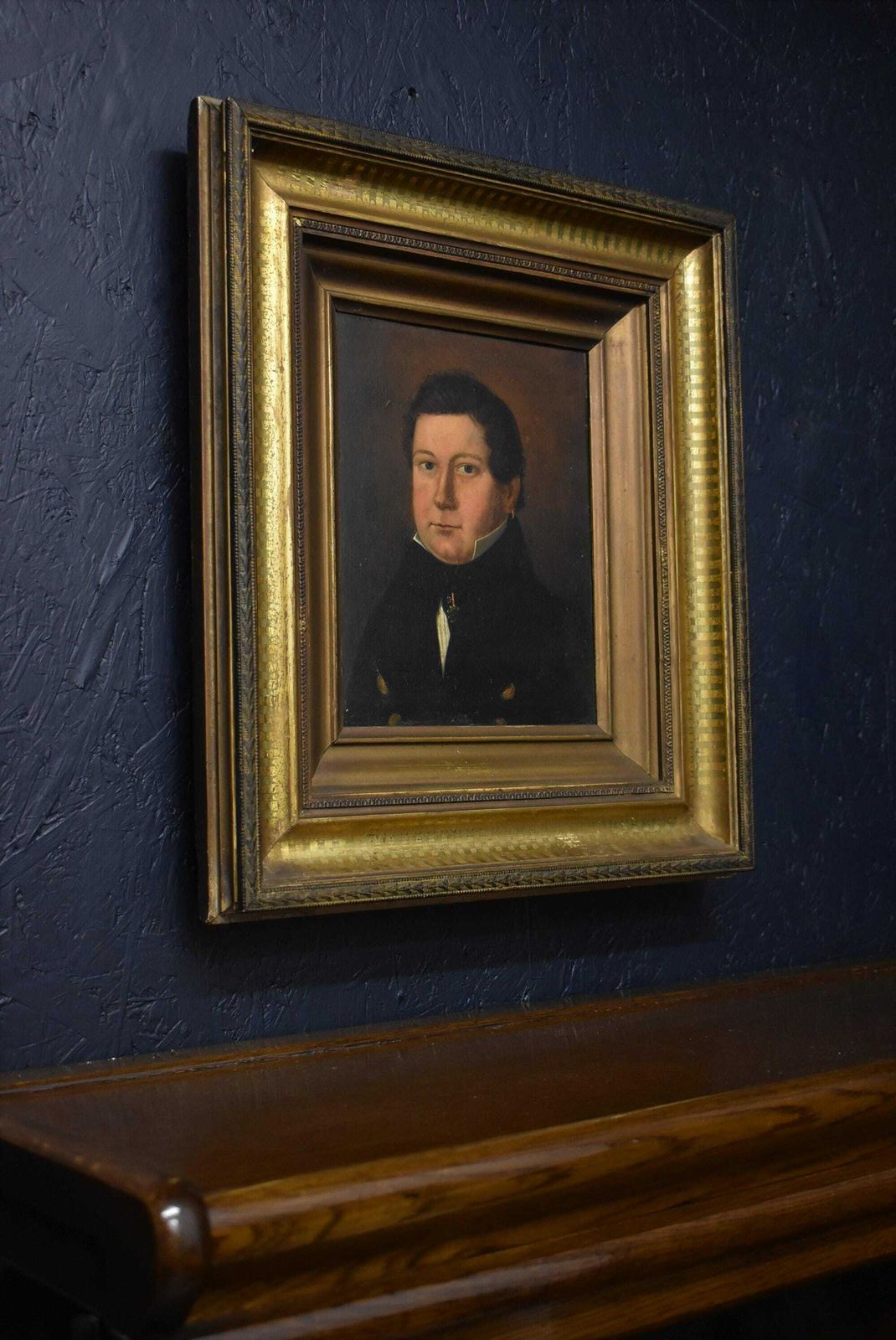 19th Century Oil On Canvas   Portrait Of A Gentleman photo buy