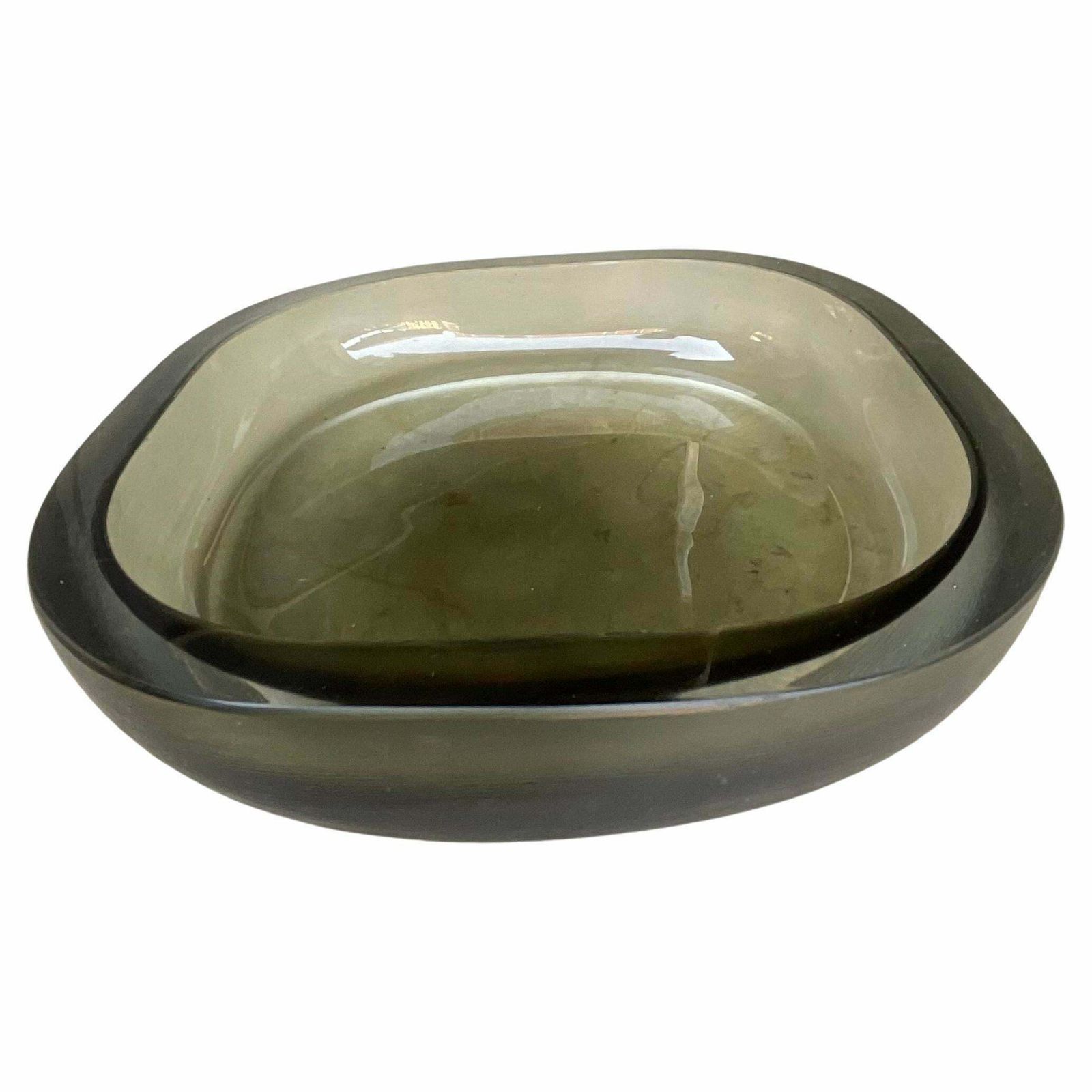 Venini   Carlo Scarpa   Wrought Glass   Signed At Acid .