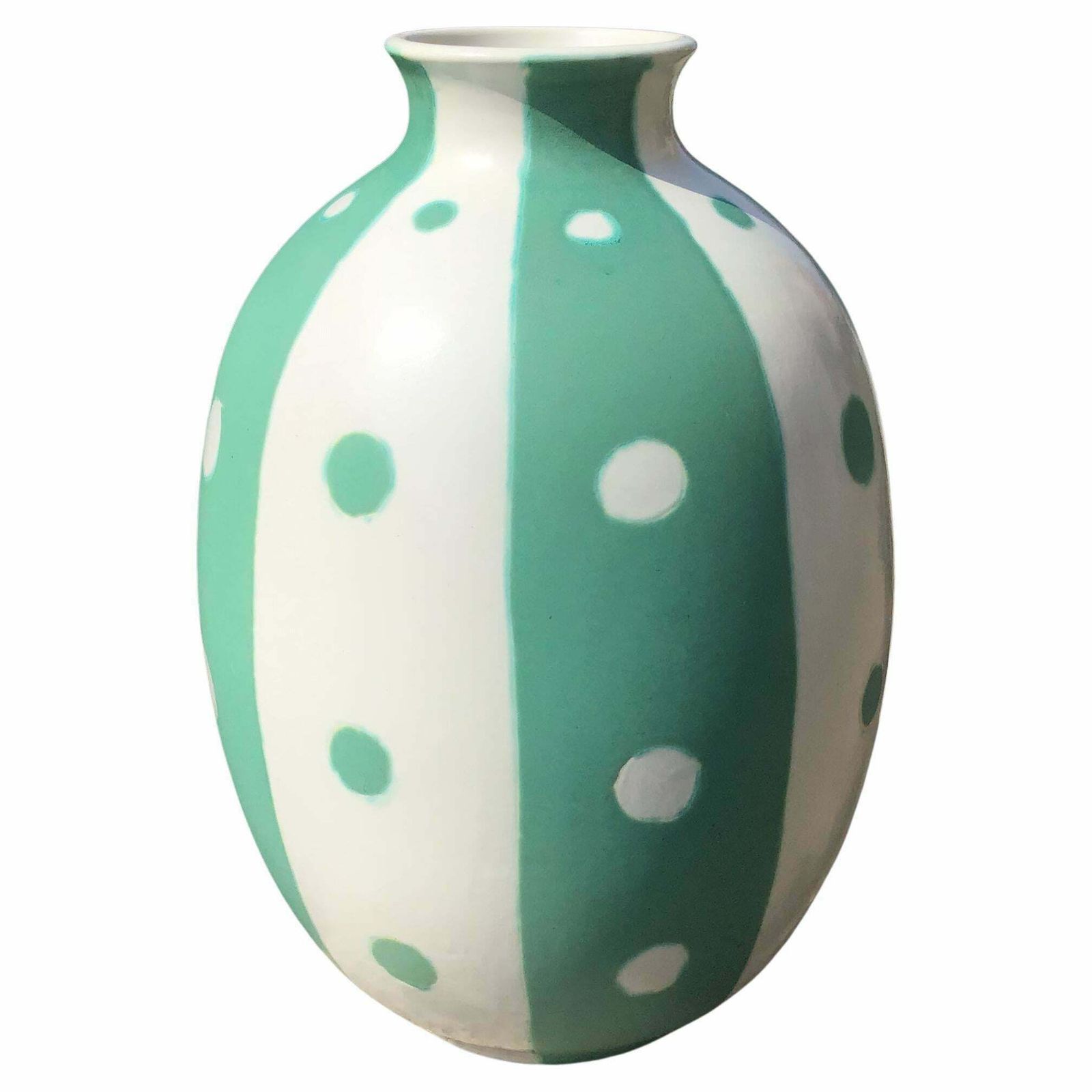 Richard Ginori #Giovanni Gariboldi #Vaso Ceramic 1950s Italy
