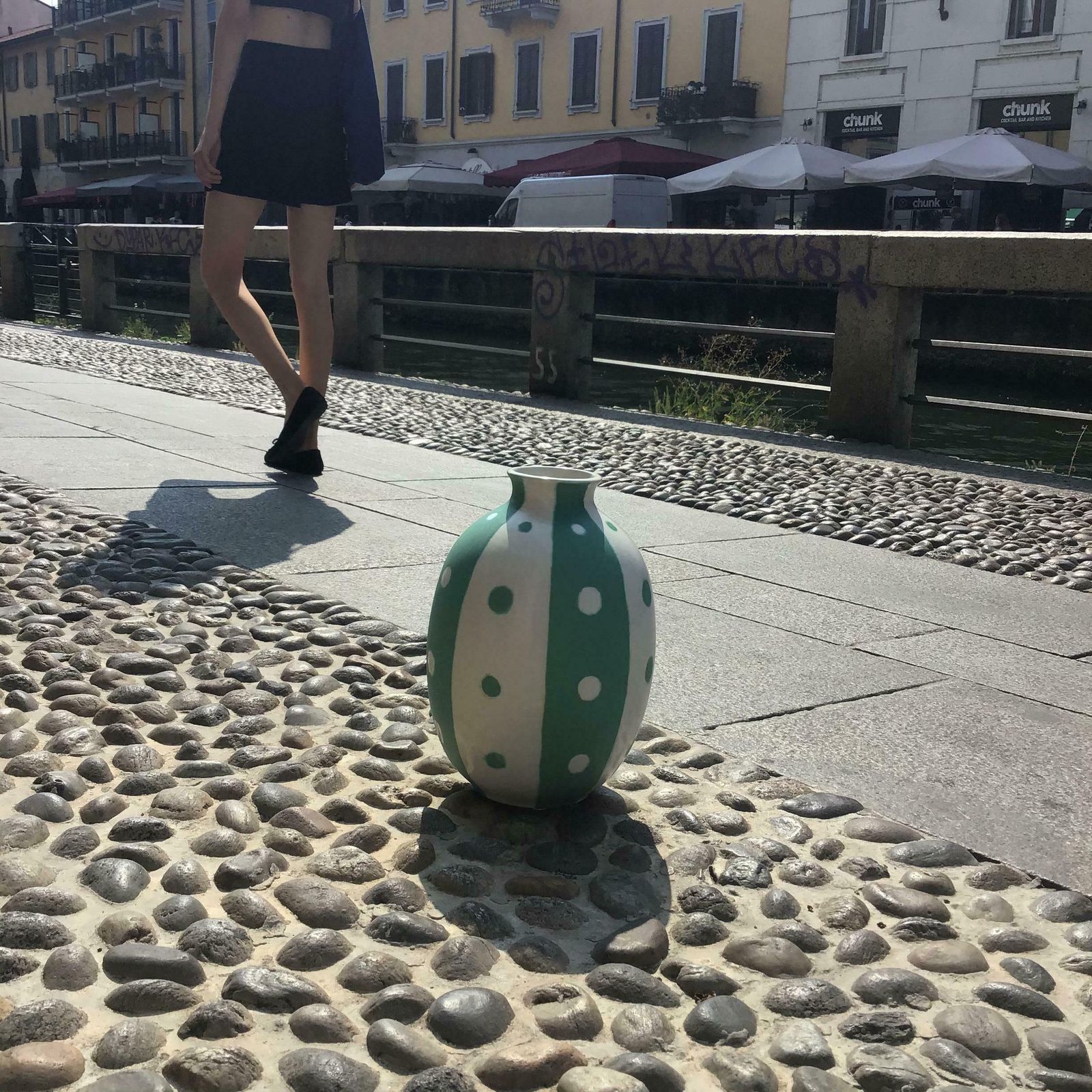 photo for sale Richard Ginori #Giovanni Gariboldi #Vaso Ceramic 1950s Italy