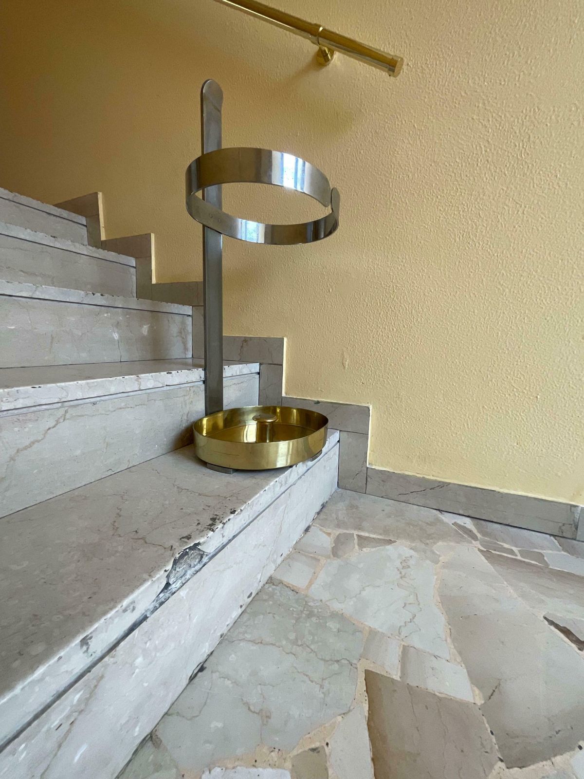 Luigi Caccia Dominioni   Zanotta   1970s Umbrella Stand   Made In Italy photo for sale