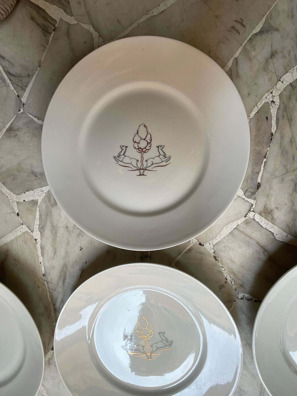 Gio Ponti   Richard Ginori   Pittoria Di Doccia   10 Piatti In Porcellana   1929 photo Home Decor