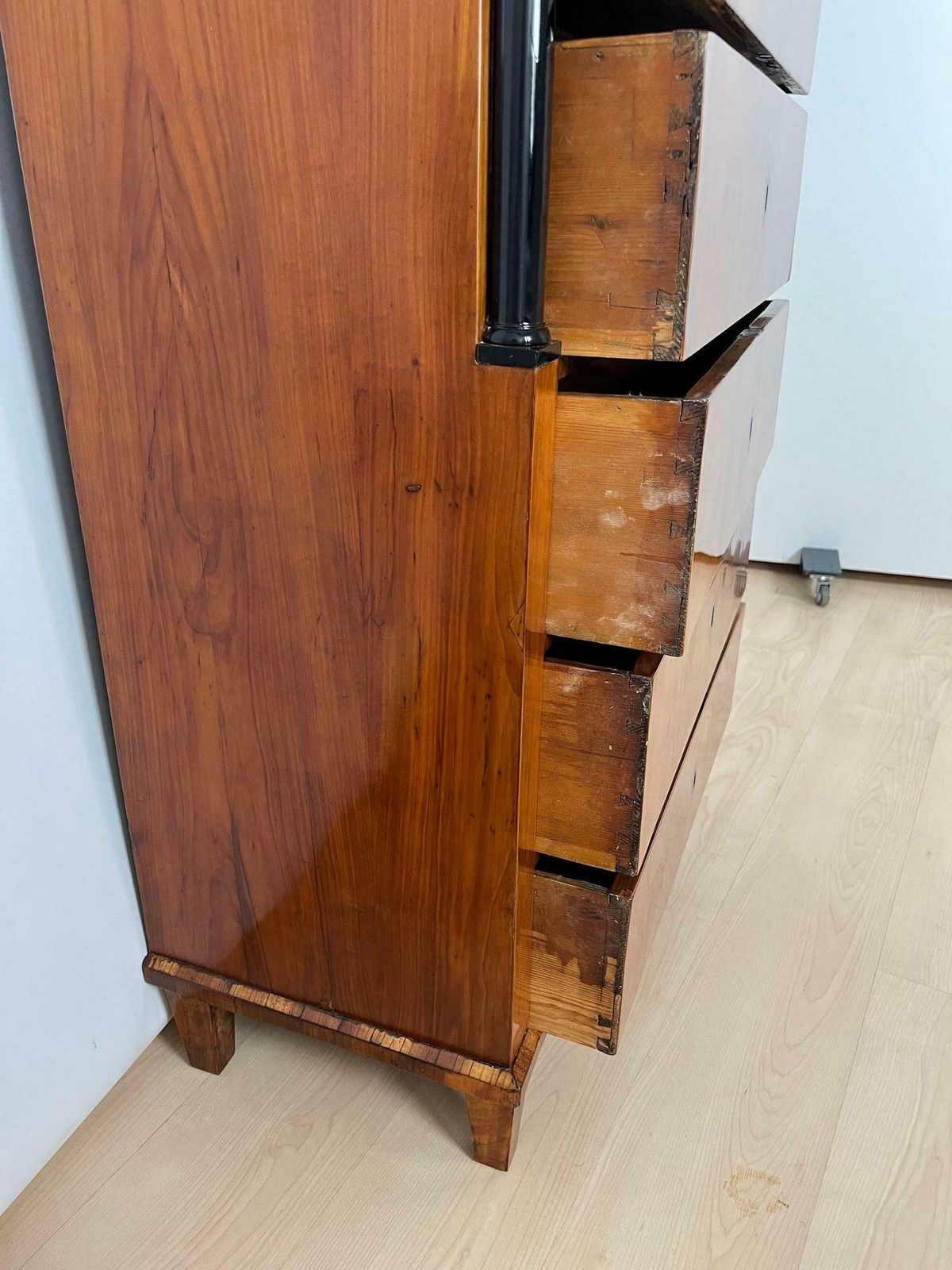 Biedermeier Chiffonier, Cherry Veneer, South Germany Circa 1830 photo 4535.68