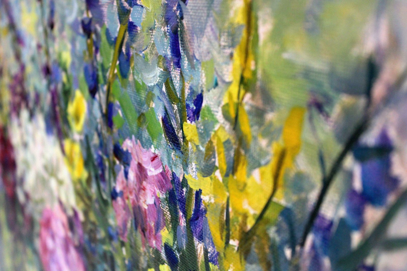 Nina Sergeevasummer Delight. Oil On Canvas, 90 X 69, 5 Cm photo vintage